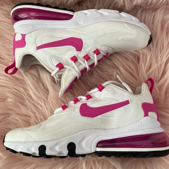nike air max 270 react fire pink
